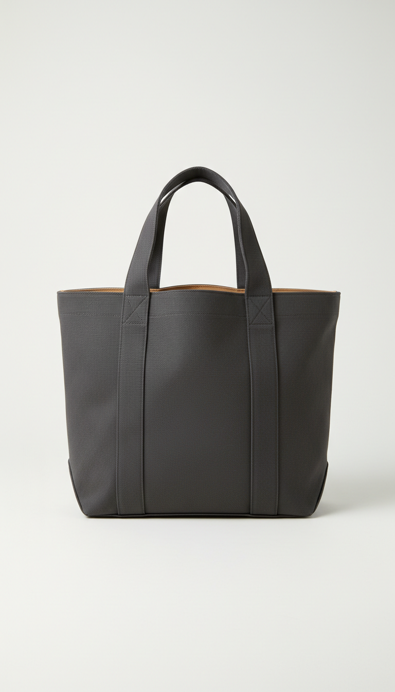 Transit canvas tote, urban charcoal