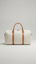City weekender duffle, cloud white